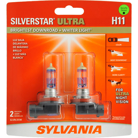H11 711 Car Headlight Bulb Halfords Advanced Up To +100 percent Brighter  Single Pack