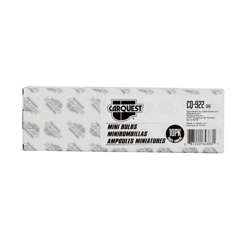 CARQUEST - Part Information